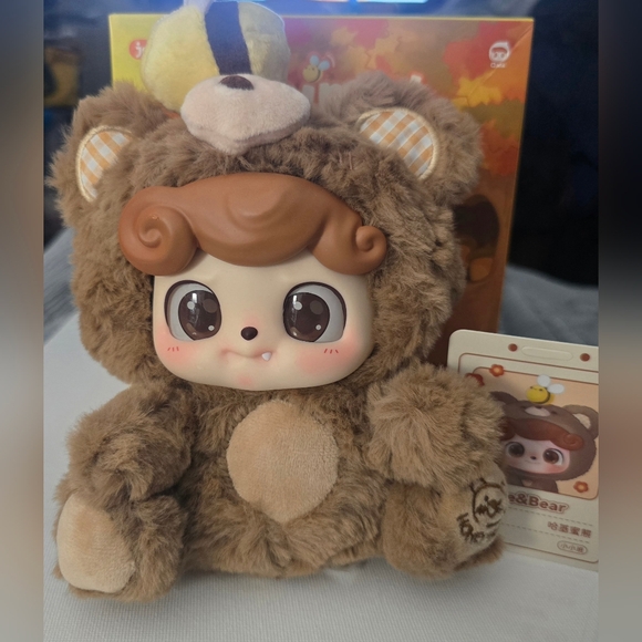 QKids Animal Preschool Series Plush Pendant. "Bee & Bear" - Picture 9 of 12